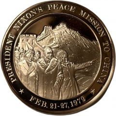 Medal - History of the United States President Nixon Peace Mission to China