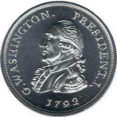 2 oz Silver Getz George Washington