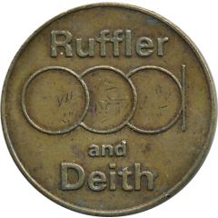 5 New Pence - Ruffler and Deith