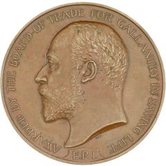 Award - Edward VII Board of Trade Medal, bronze