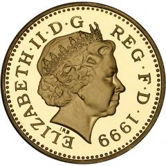 1 Pound - Elizabeth II 4th portrait, Scottish Lion