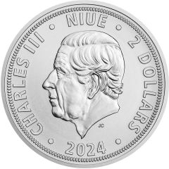 2 Dollars - Charles III Czech Lion