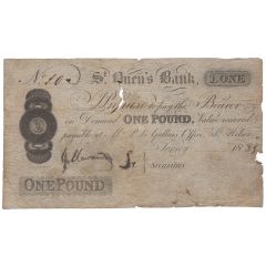 1 Pound St. Ouen`s Bank