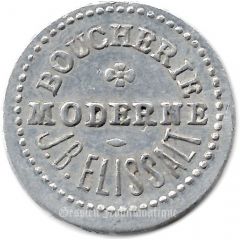 10 Centimes - Boucherie Moderne J.B.Elissalt Saint-Jean-de-Luz [64]