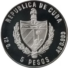 5 Peso El Morro - Santiago de Cuba