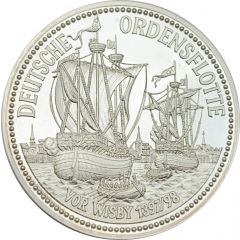 Medal - Fleet of the Teutonic Order at Wisby Danzig