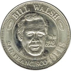 Token - San Francisco 49ers Bill Walsh