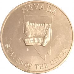 Token - Shell’s States of the Union Coin Game, Version 2 Nevada / Wisconsin
