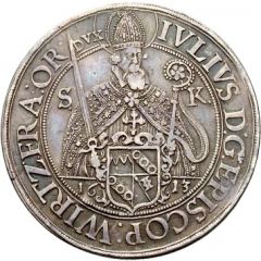 1 Thaler - Julius Echter of Mespelbrunn