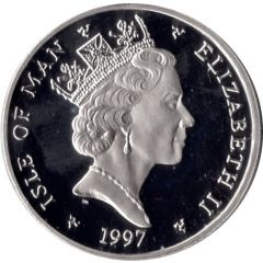 5 Pounds - Elizabeth II Golden Wedding, Silver Proof