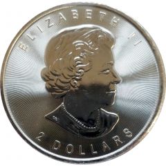 2 Dollars - Elizabeth II Bald Eagle, 1/2 oz. Silver Bullion Coinage