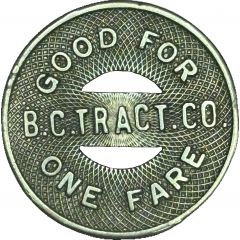 1 Fare - B. C. Int. Ry. Bryan, Texas