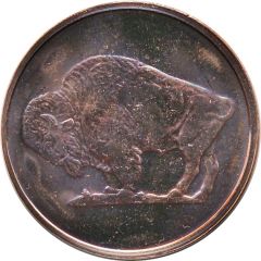 1 oz Copper Buffalo