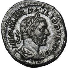 Denarius - Philippus I ADVENTVS AVGG