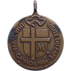 Medal - Visit of John Paul II to Canada