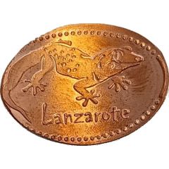 Elongated coin - Lanzarote