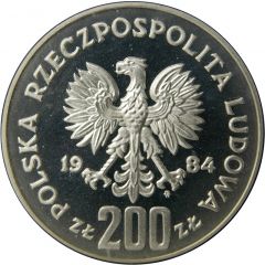 200 Zlotys Winter Olympics