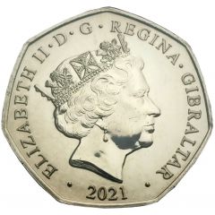 50 Pence - Elizabeth II Christmas 2021