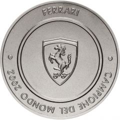 Medal - Ferrari - Model F 2002