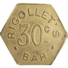 30 centimes - Rigollet`s bar - Paris [75]