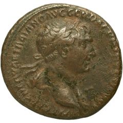 As - Trajan S P Q R OPTIMO PRINCIPI S C, Aequitas