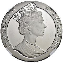1 Crown - Elizabeth II America`s Cup Challenge, Palladium