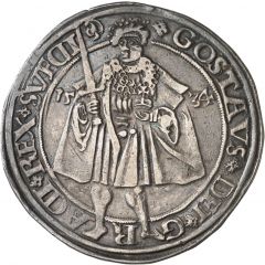1 Daler 'Baretten' - Gustav Vasa Type I