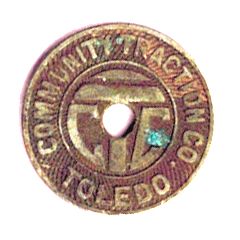 1 Fare - Community Traction Co. Toledo, Ohio
