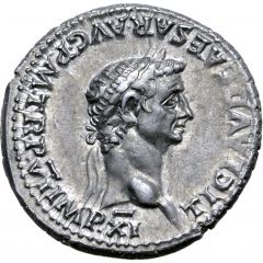 Denarius - Claudius DE BRITANN