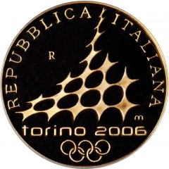 50 Euros 2006 Winter Olympics - Olympic torch