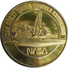 Medal - Osaka Science Museum Space shuttle