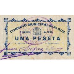 1 Peseta Albox