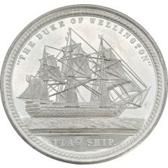 Medal - HMS Duke of Wellington Launch of the Ship of the Line