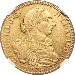 8 Escudos - Carlos III