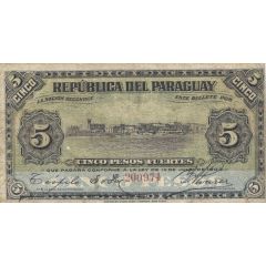 5 Pesos Fuertes Caja de Conversión