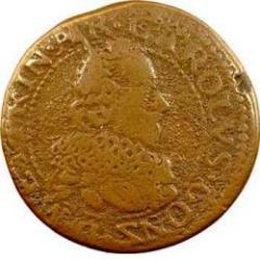 Double Tournois - Charles I 13th type