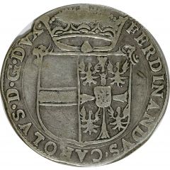 1 Scudo - Ferdinando Carlo