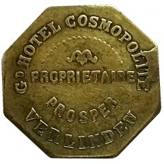 20 Centimes - Gd Hotel Cosmopolite Verlinden