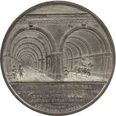 Medal - Victoria Thames Tunnel, T. Halliday