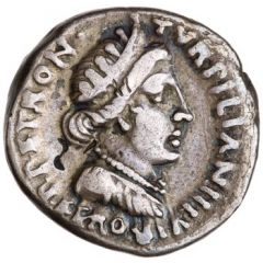 Denarius - Augustus AVGVSTVS CAESAR, Feronia