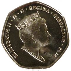 50 Pence - Elizabeth II 2018 Christmas