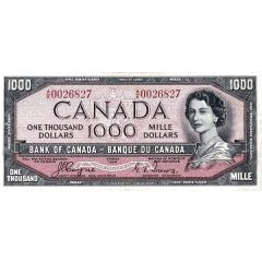 1000 Dollars - Elizabeth II with devil`s face