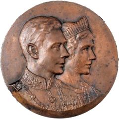 Medal - George VI Visit to Paris