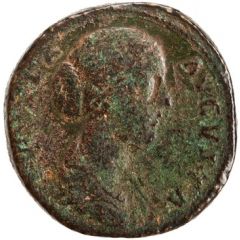 Sestertius - Lucilla FECVNDITAS S C, Fecunditas