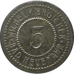 5 Pfennig - Bad Neuenahr Wilhelm Broicher