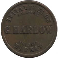 1 Shilling - G. Harlow Spitalfields