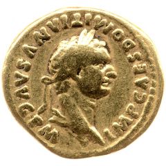 Aureus - Domitian TR P COS VII DES VIII P P