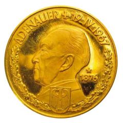 5 Ducats - Aureus Magnus Adenauer, 1967