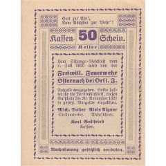 50 Heller Osternach
