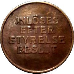 Tram Token - Göteborgs Spårvägar Child fare